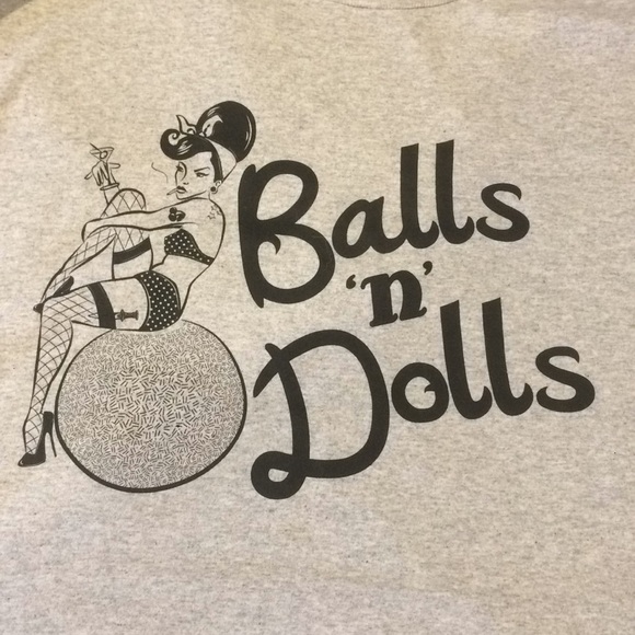 Cheeky - Balls n Dolls Tee Shirt - Picture 2 of 6